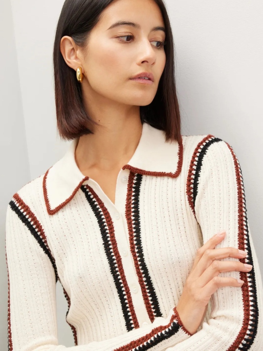 Riva Ribbed Top - Picture 1 of 5